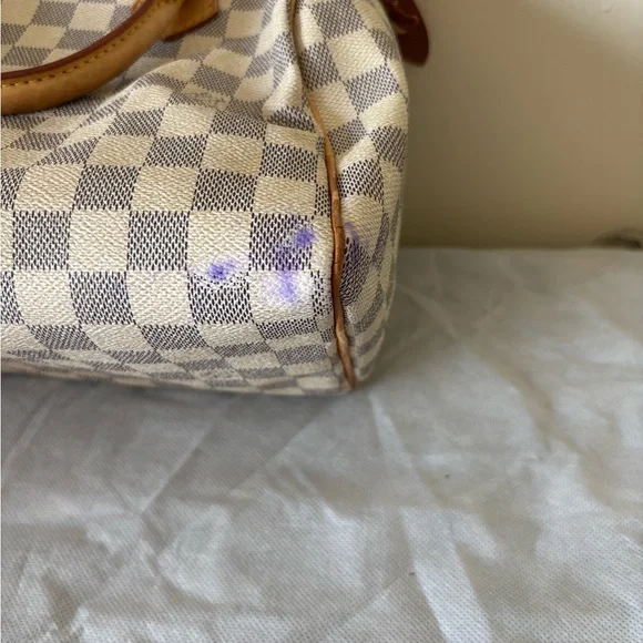 Louis Vuitton Azure Speedy 25 - Picture 5 of 9